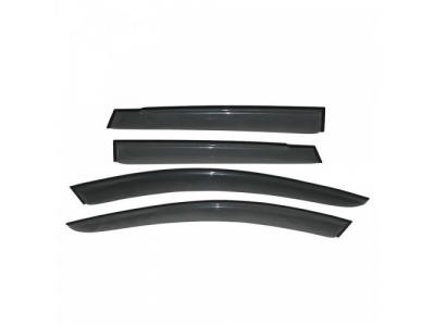 Комплект накладных дефлекторов KIA RIO III Hb 5d 2011"SVS"