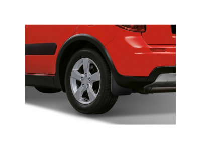 Брызговики задние SUZUKI SX4 03/2007-> (с расширителем арок), (полиуретан) от FROSCH Брызговики задние SUZUKI SX4 03/2007-> (с расширителем арок), (полиуретан)