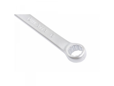 Ключ комбинированный, 8 мм, CrV, матовый хром// MATRIX