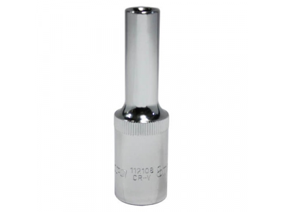 Головка торцевая глубокая 1/2"DR 8 мм, Ombra 112108