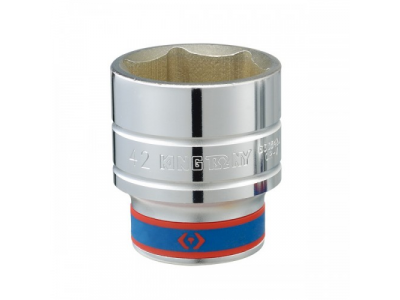 Головка торцевая стандартная шестигранная 3/4", 24 мм, KING TONY