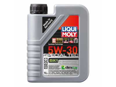 НС-синтетическое моторное масло Special Tec DX1 5W-30 от LIQUI MOLY НС-синтетическое моторное масло Special Tec DX1 5W-30